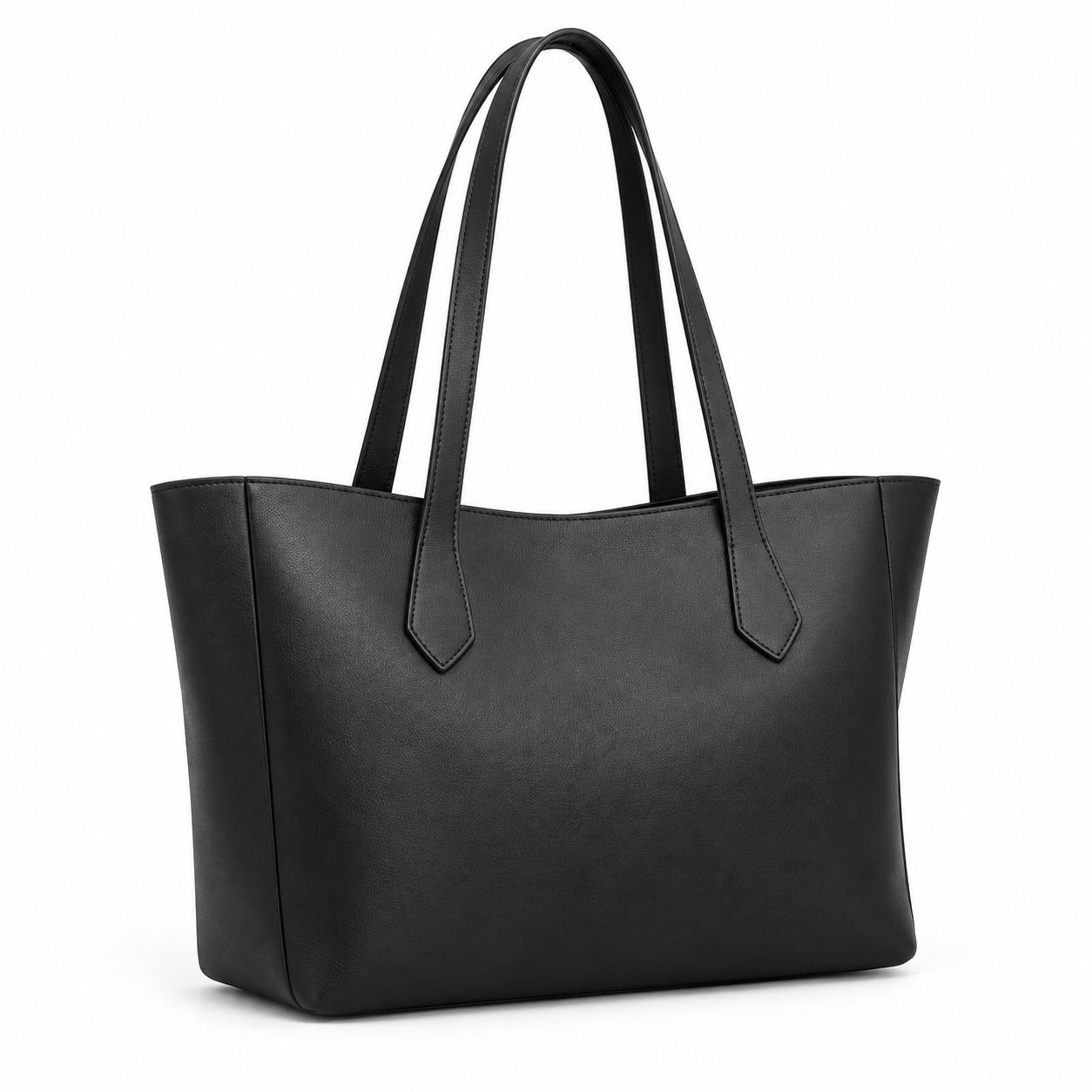 Black tote bag